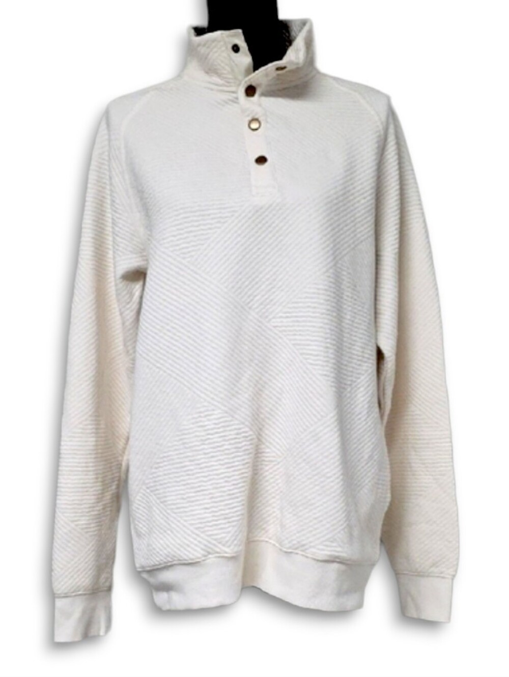Quilted Snap Pullover from Goodfellow & Co.